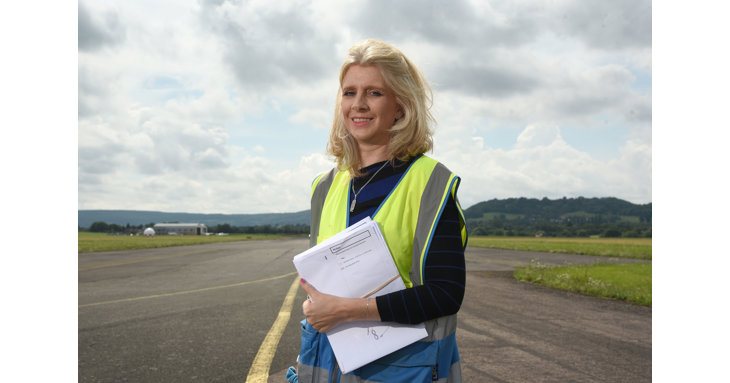 Karen Taylor, managing director of Gloucestershire Airport.